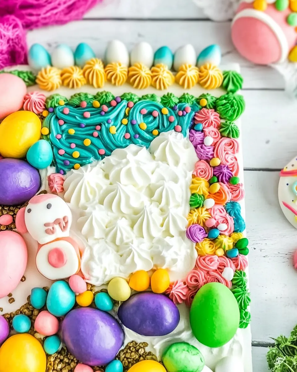 Easter Buttercream Board