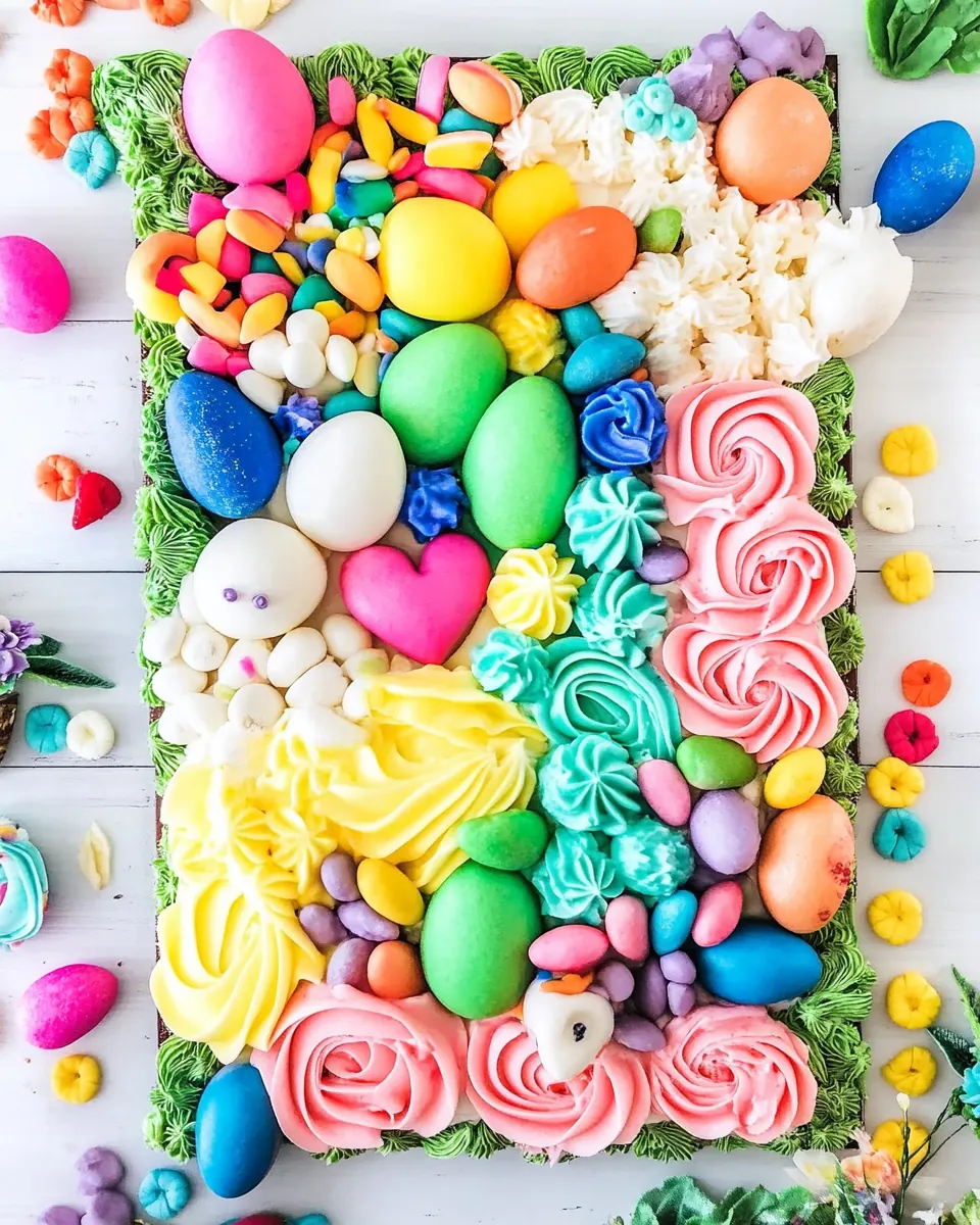 Easter Buttercream Board