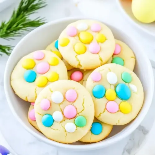 Easter Cake Mix Cookies