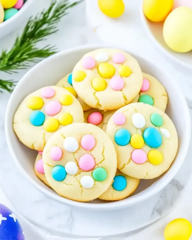 Easter Cake Mix Cookies