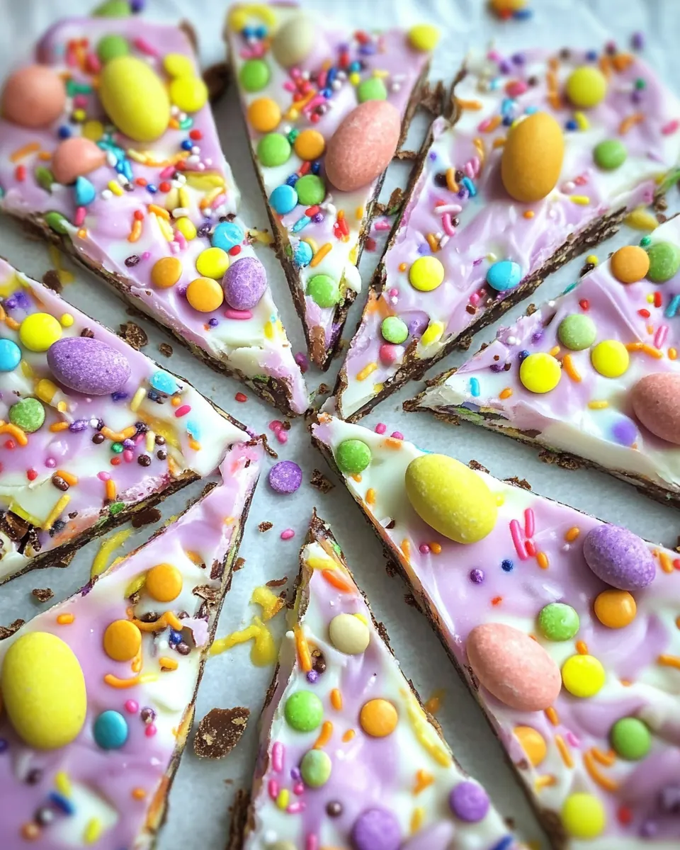 Easter Candy Bark