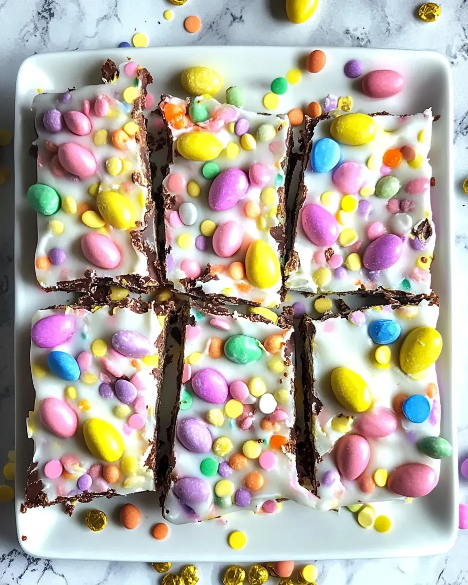 Easter Candy Bark