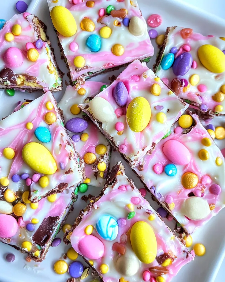 Easter Candy Bark