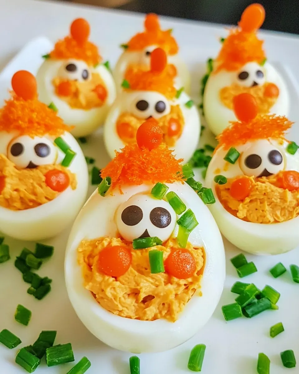 Easter Deviled Eggs