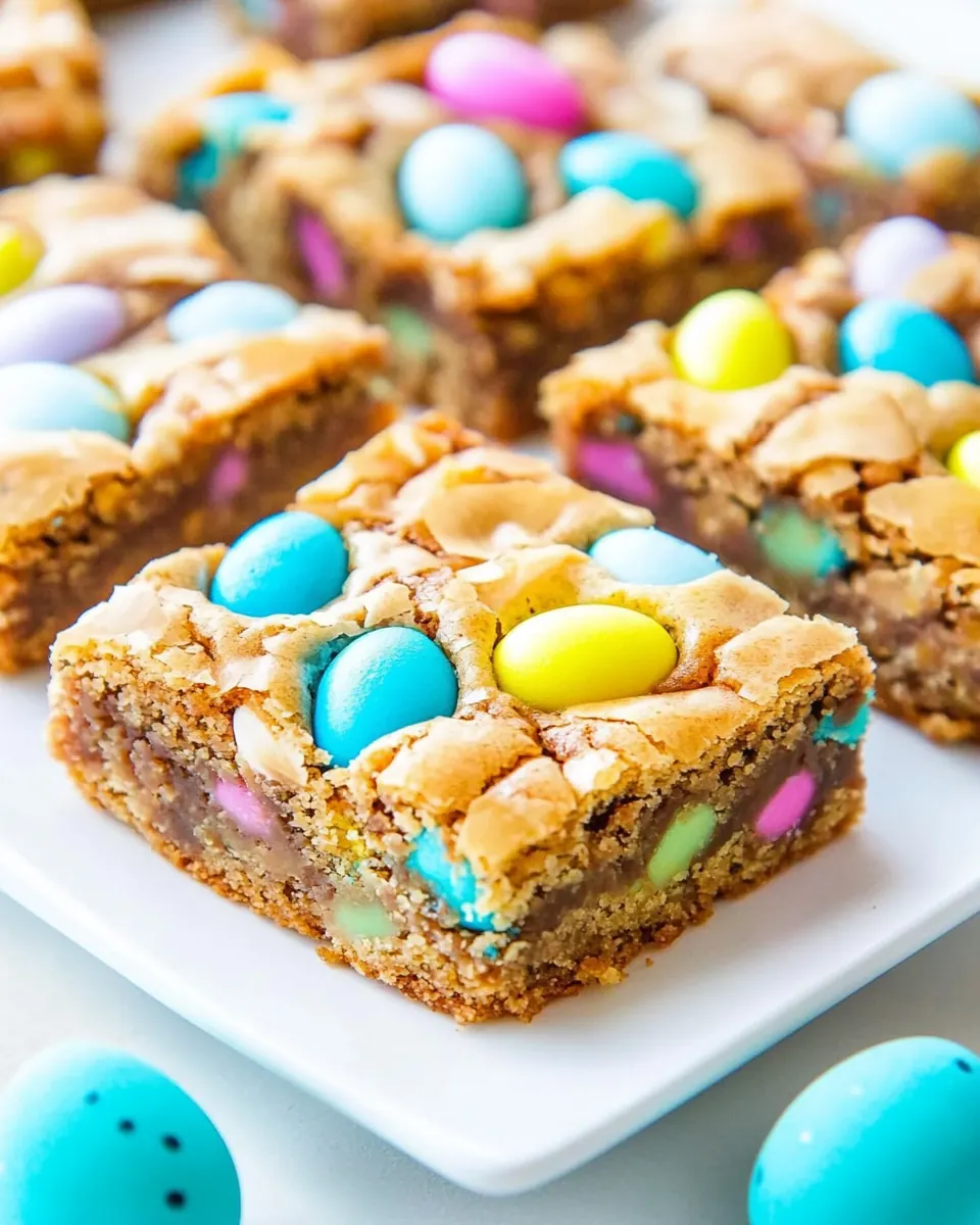 Easter Egg Blondies
