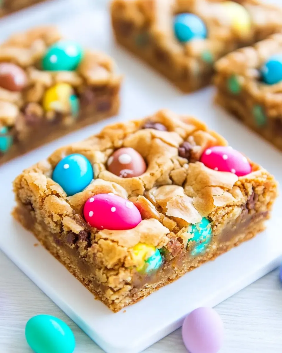 Easter Egg Blondies