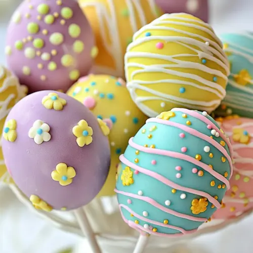Easter Egg Cake Pops