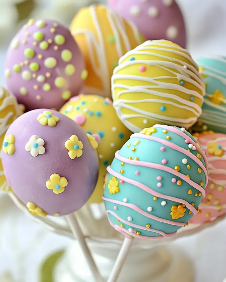 Easter Egg Cake Pops