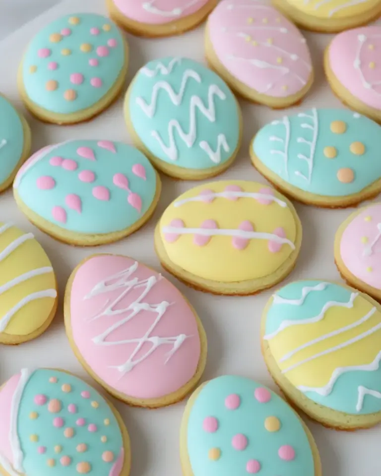 Easter Egg Sugar Cookies