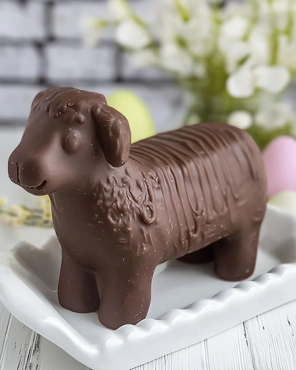 Easter Fudge Lamb