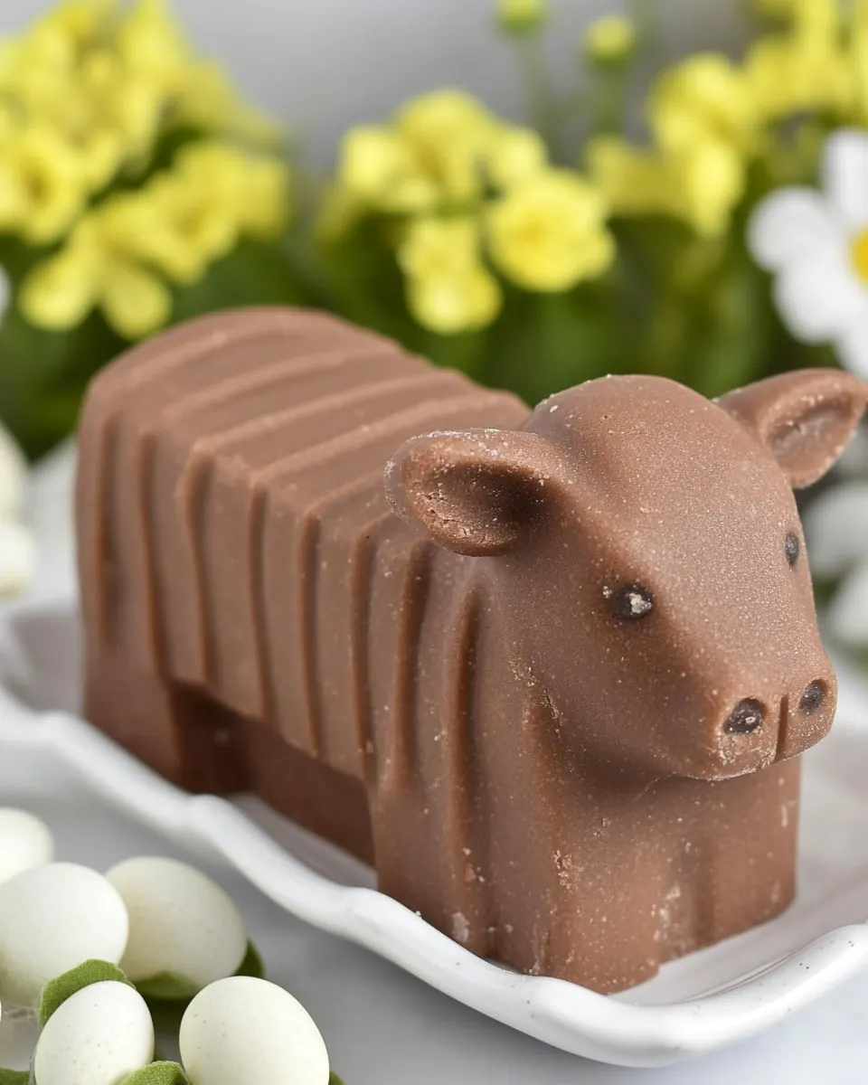 Easter Fudge Lamb