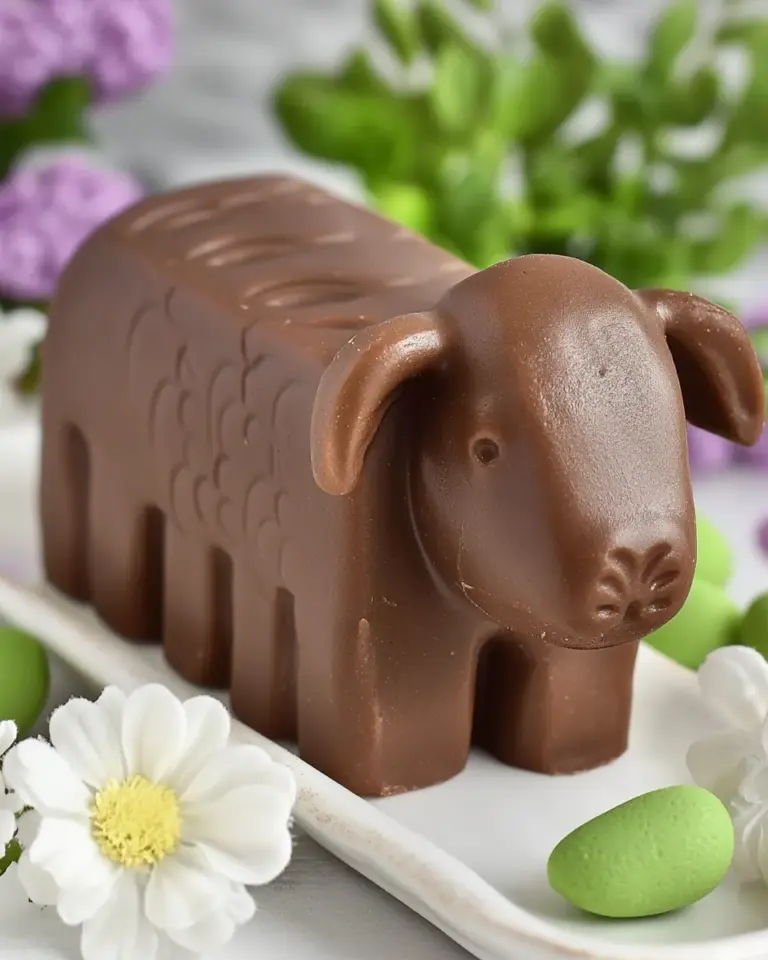 Easter Fudge Lamb