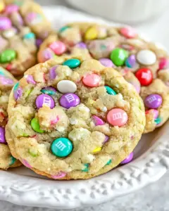 Easter M&M Cookies