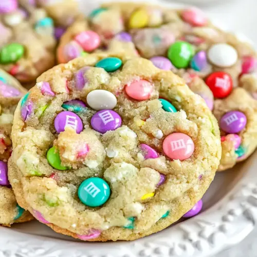 Easter M&M Cookies