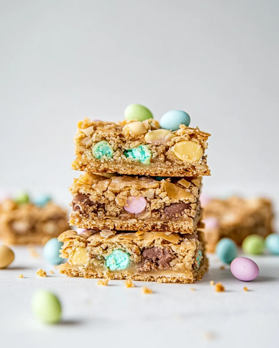 Easter Mini Egg Cookie Bars