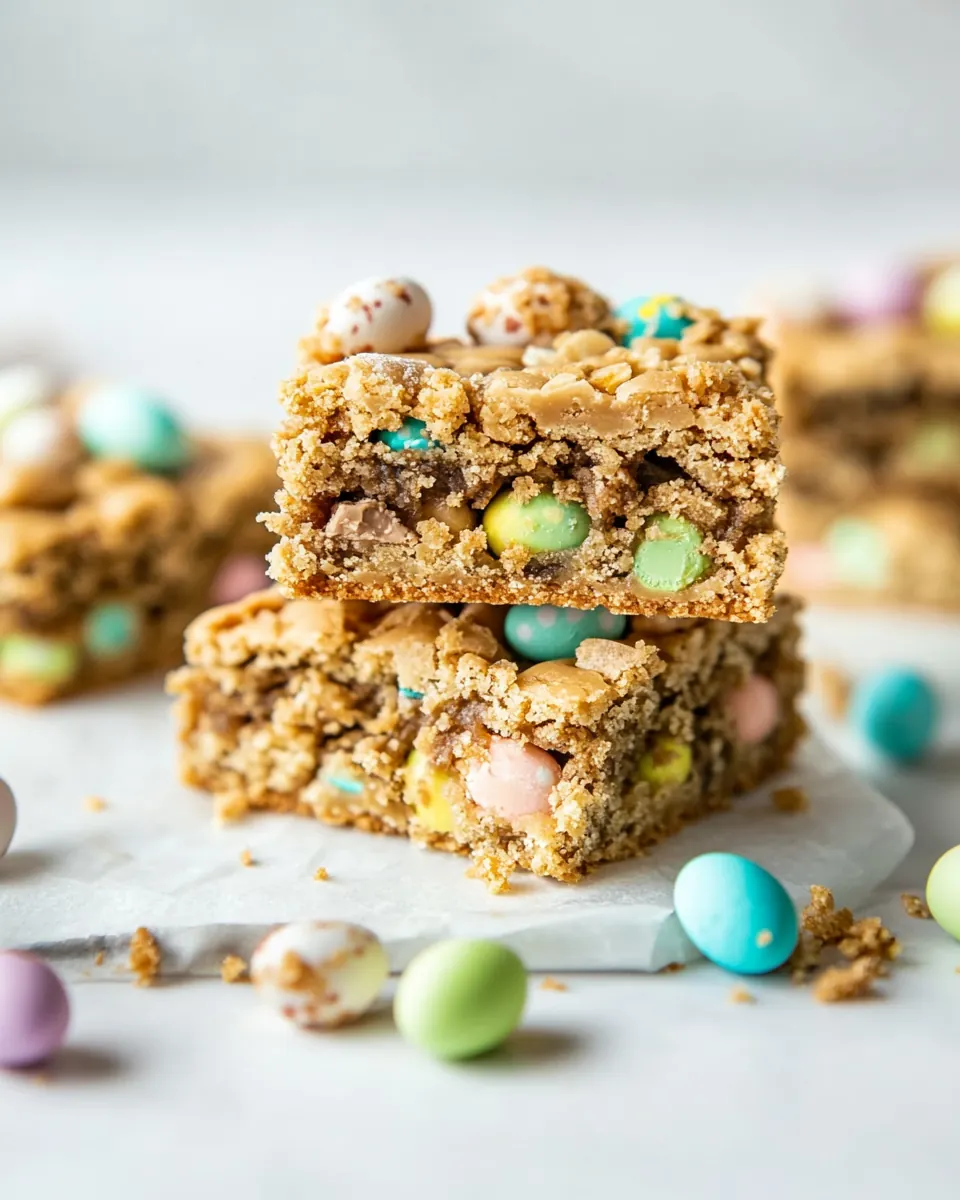 Easter Mini Egg Cookie Bars