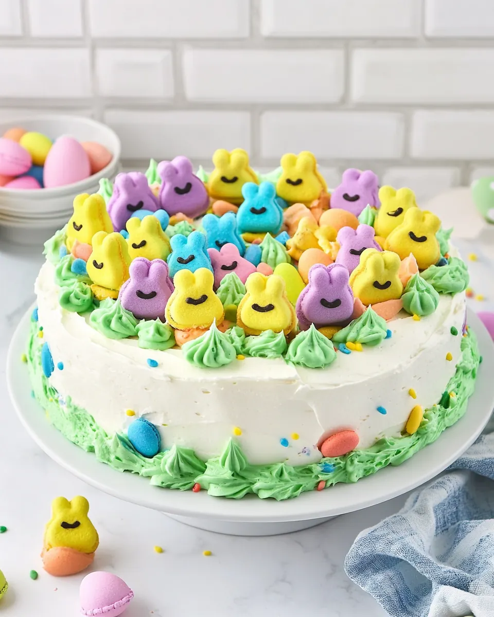 Easter Peep Cake