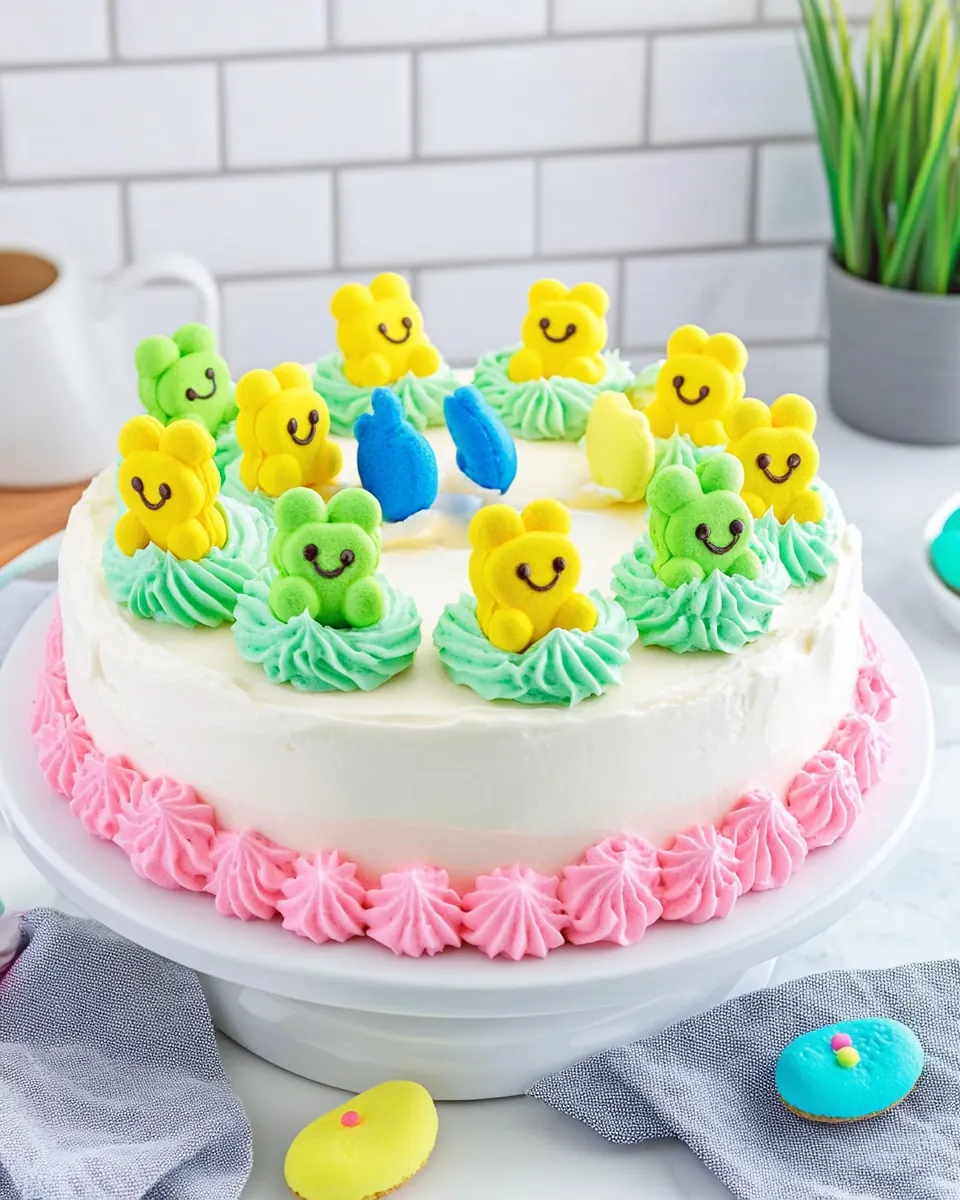 Easter Peep Cake