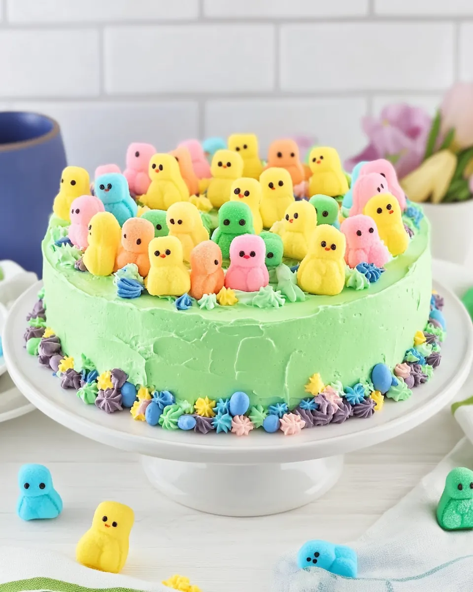 Easter Peep Cake