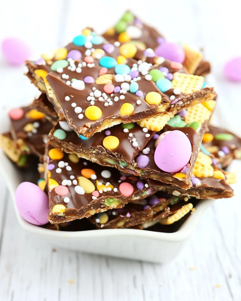 Easter Saltine Toffee
