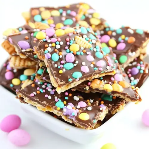Easter Saltine Toffee