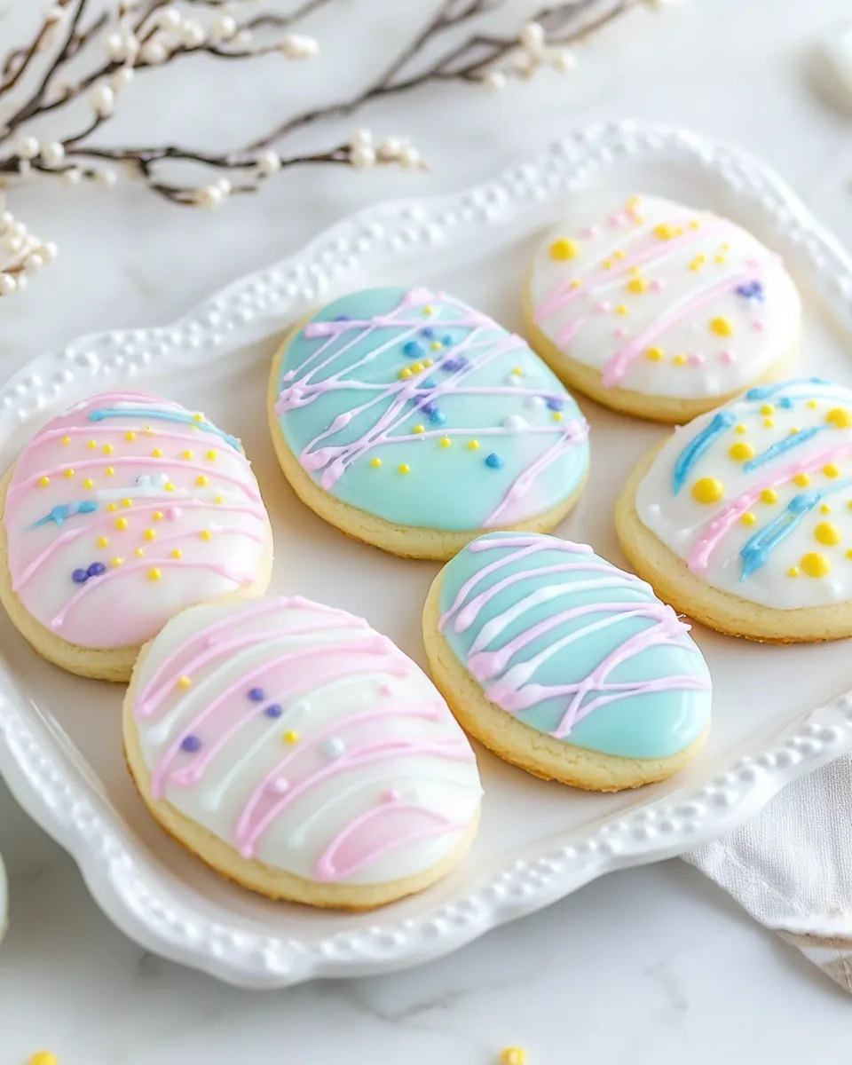Easter Sugar Cookies