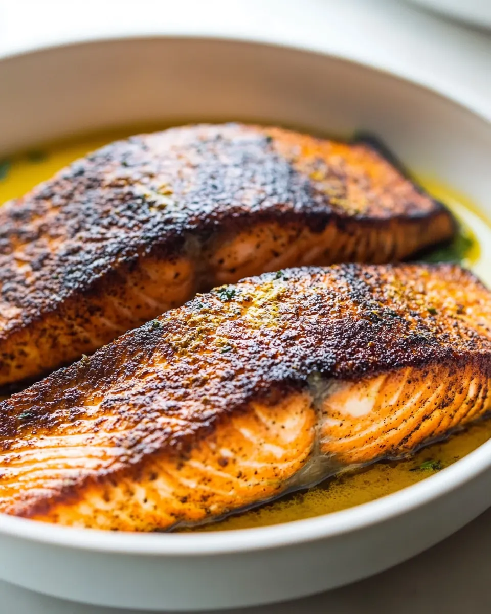 Easy 10 Minute Crispy Skin Salmon