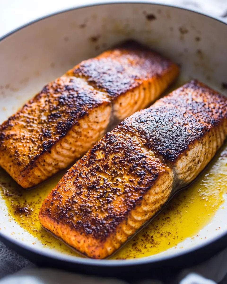 Easy 10 Minute Crispy Skin Salmon