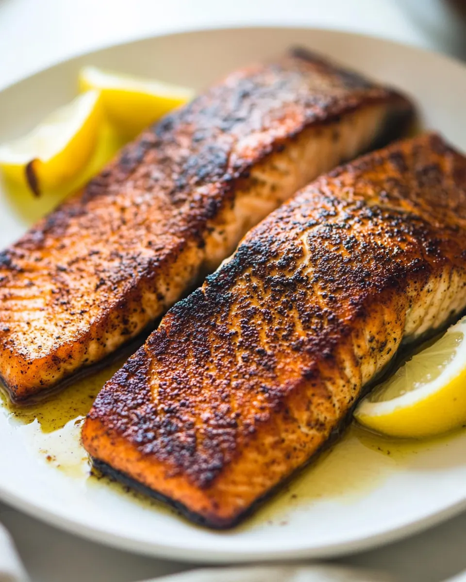 Easy 10 Minute Crispy Skin Salmon