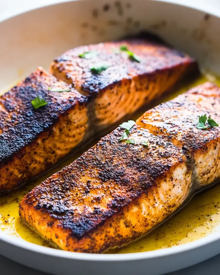 Easy 10 Minute Crispy Skin Salmon