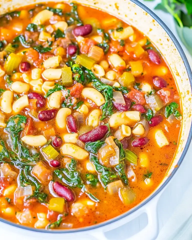 Easy 30 Minute Minestrone Soup