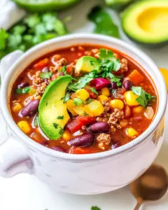 Easy 30 Minute Taco Soup