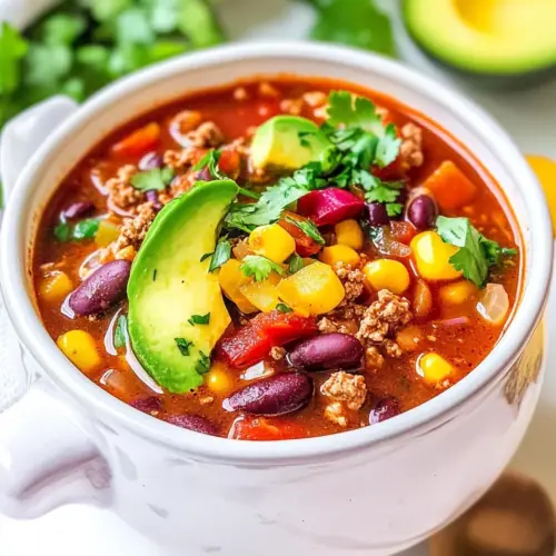 Easy 30 Minute Taco Soup