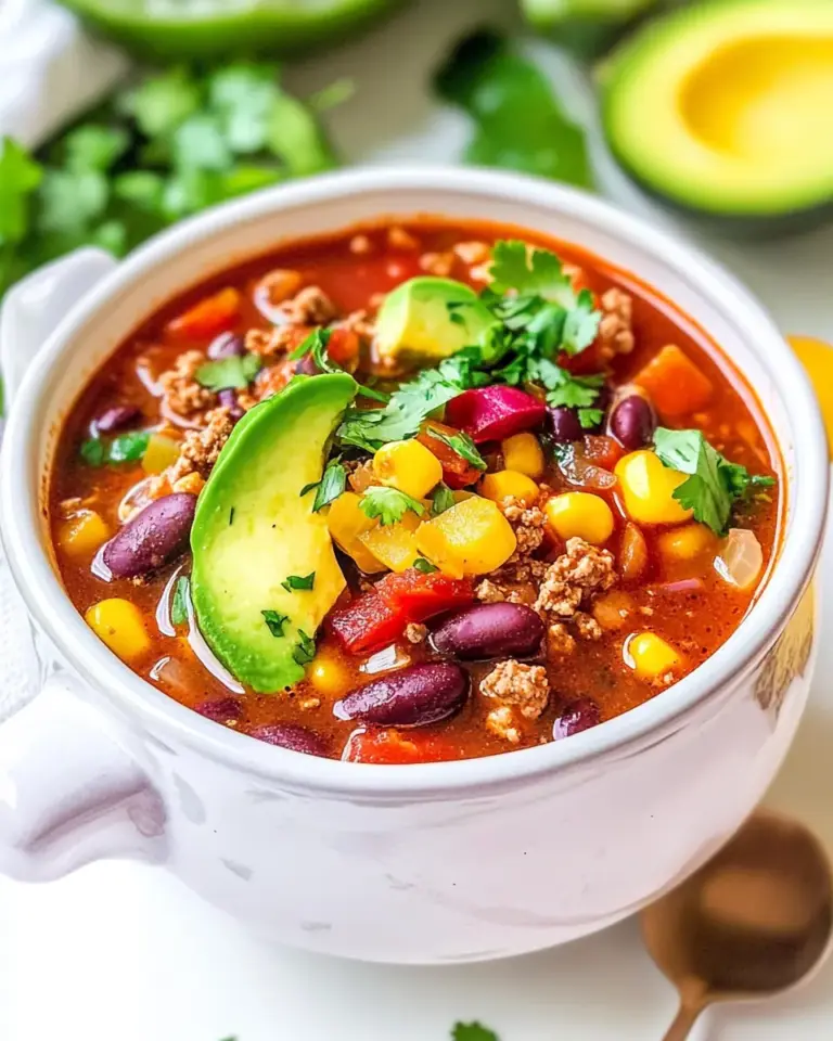 Easy 30 Minute Taco Soup