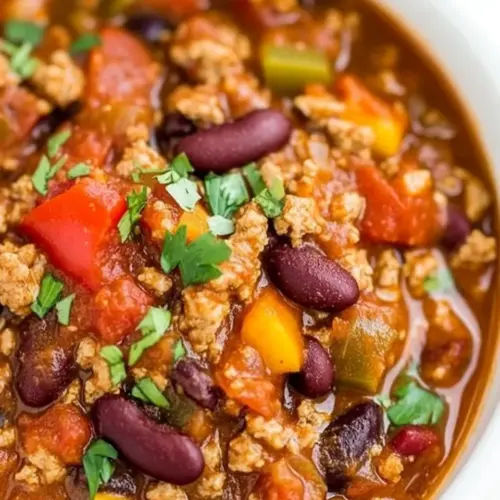 Easy 30 Minute Turkey Chili