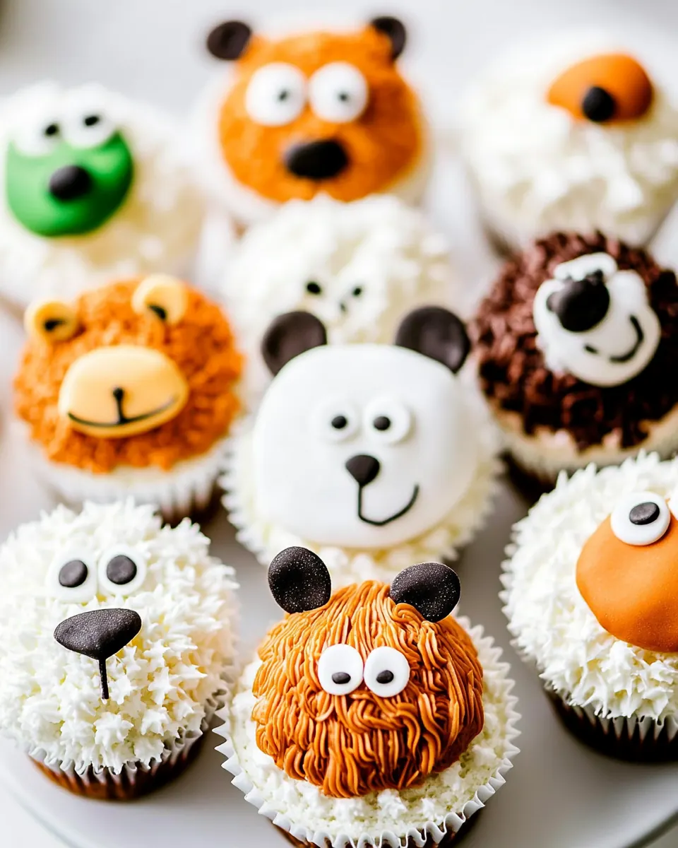 Easy Animal Cupcakes