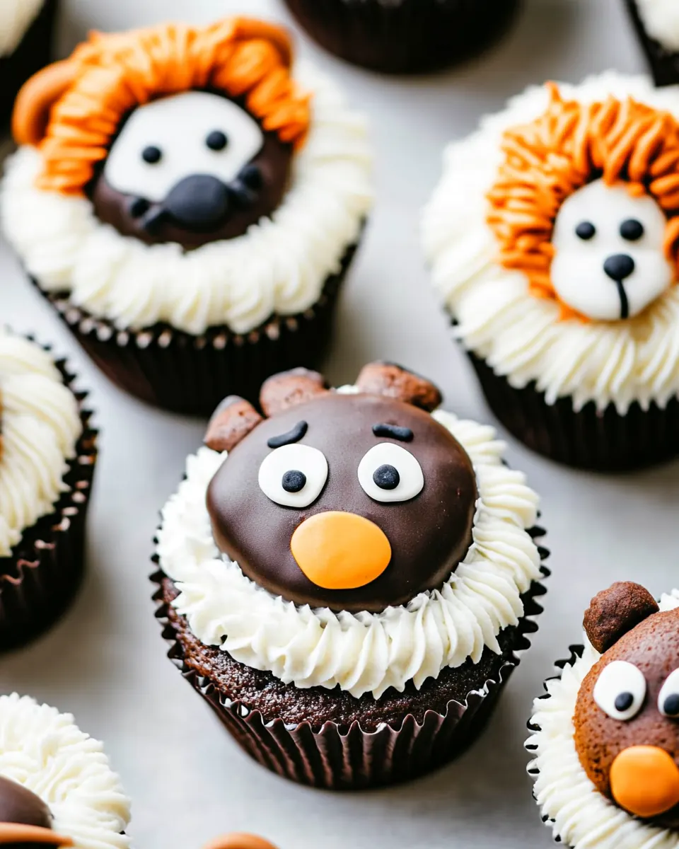 Easy Animal Cupcakes