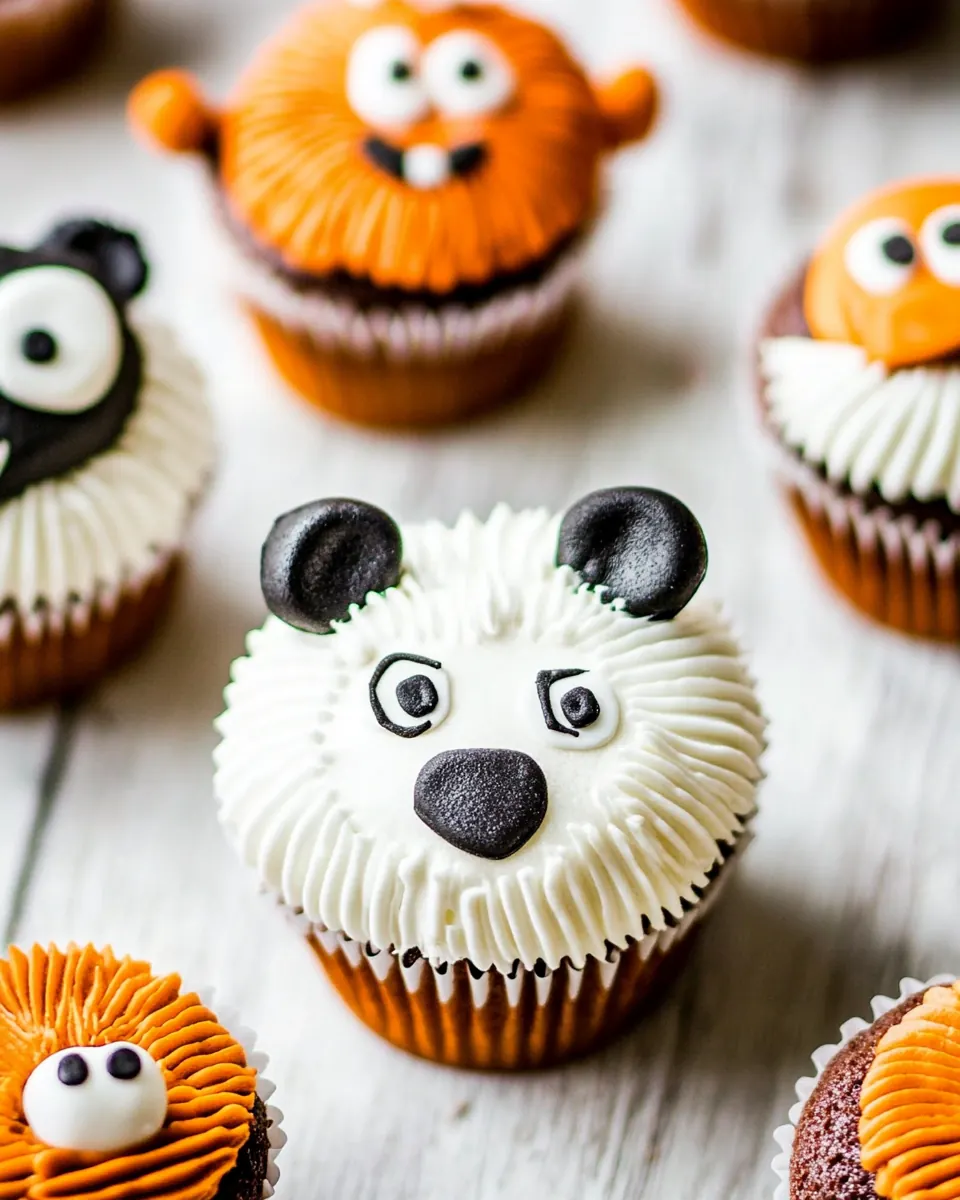 Easy Animal Cupcakes