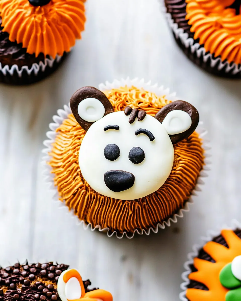 Easy Animal Cupcakes
