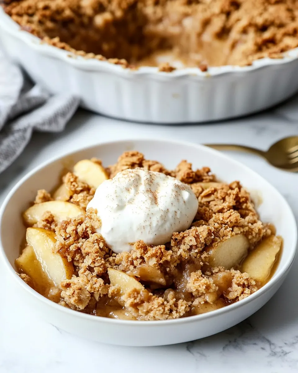 Easy Apple Crisp