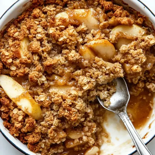 Easy Apple Crumble