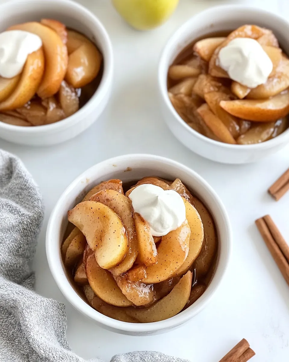 Easy Baked Apples