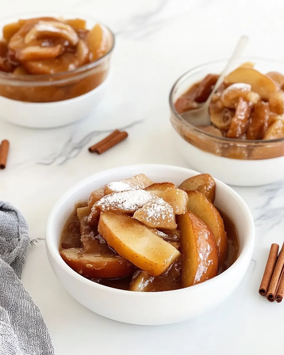 Easy Baked Apples