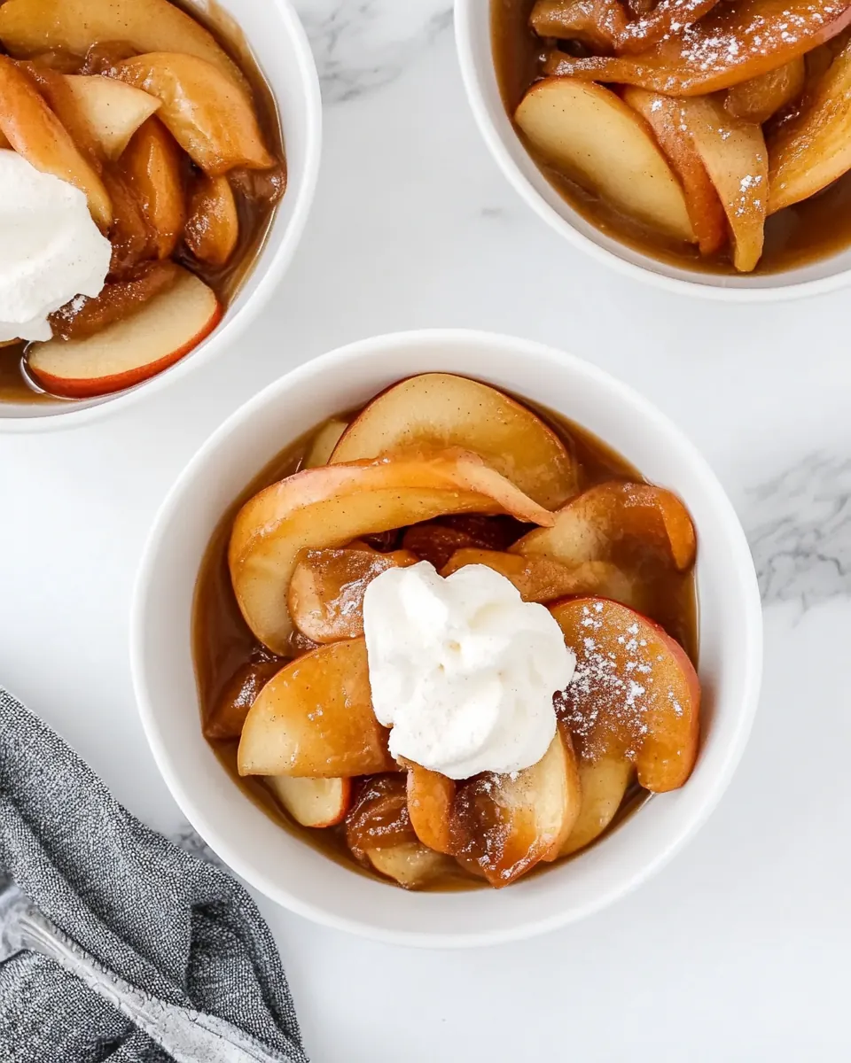 Easy Baked Apples