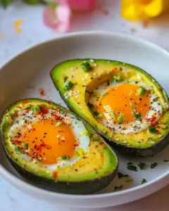 Easy Baked Eggs In Avocado