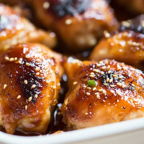 Easy Baked Honey Garlic Chicken