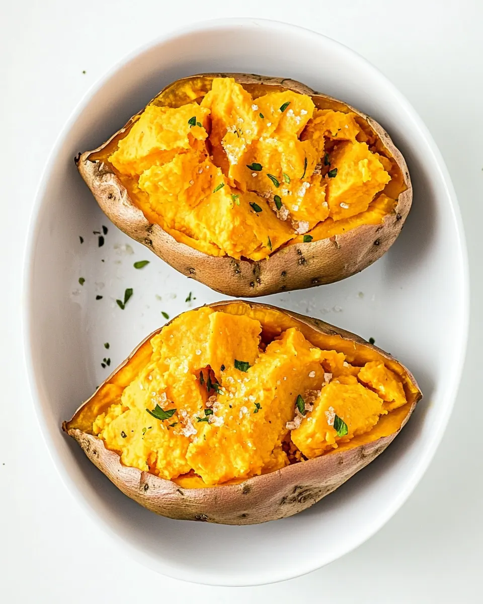 Easy Baked Sweet Potatoes