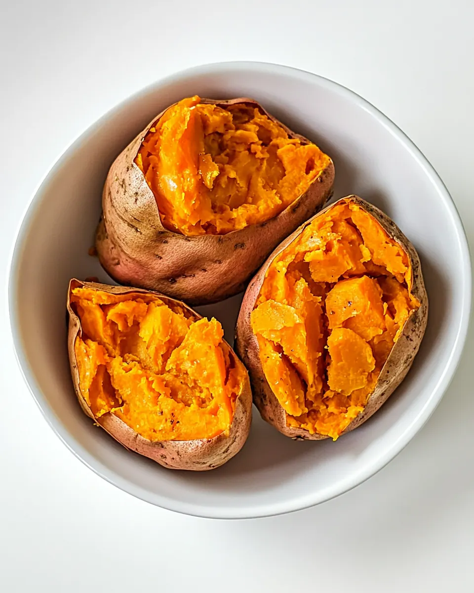 Easy Baked Sweet Potatoes