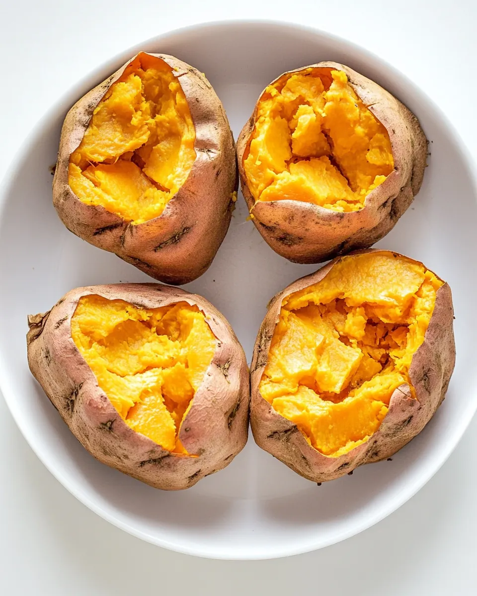 Easy Baked Sweet Potatoes