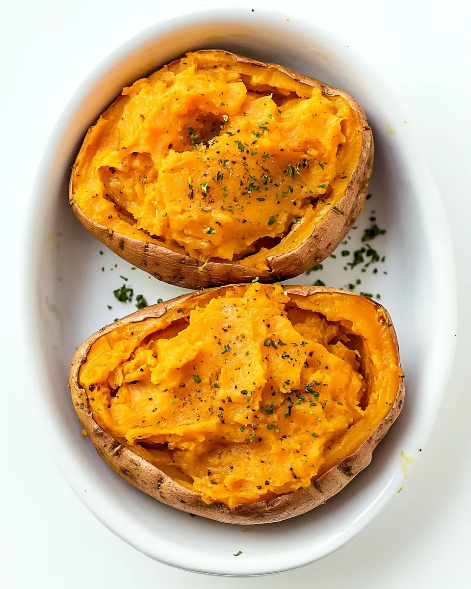 Easy Baked Sweet Potatoes
